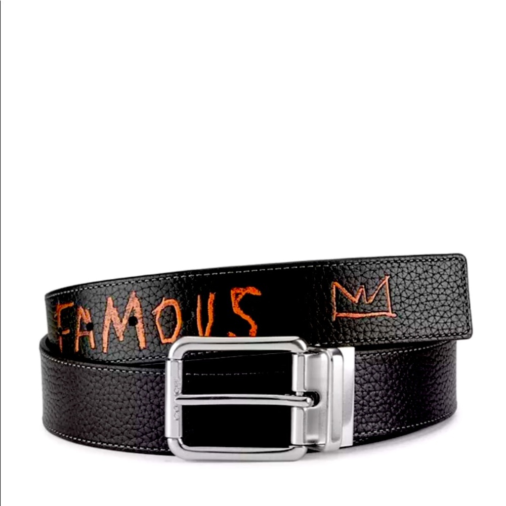 COACH X Jean-Michel Basquiat Belt CUT-TO-SIZE FAMOUS 38MM